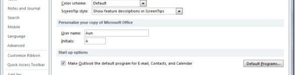 Permalink to How To Add Signatures In Outlook 2010