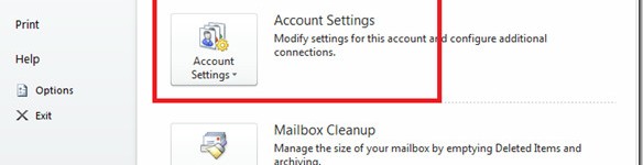 Permalink to Microsoft Outlook 2010 Email Account Settings [Setup]